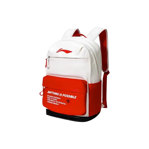 Лайнер ПУ (полиуретан) Рюкзак Большой Унисекс Красный