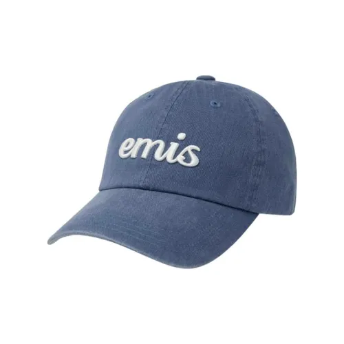 Emis Хлопковые кепки унисекс синие