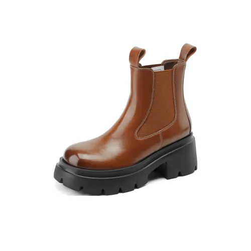 D Fuse SCANDINAVIA Короткий Челси Женские Коричневый