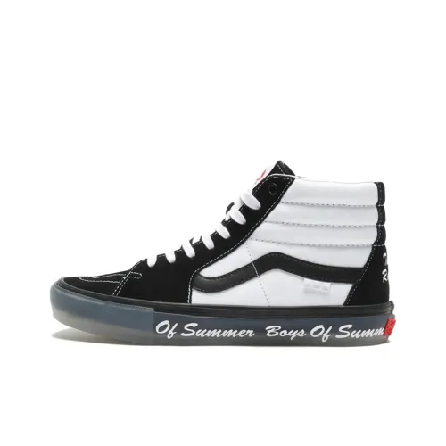 Boys Of Summer x Vans SK8 Skate Аbrasion Resistant Lightweight And Breathable Высокие Кроссовки для Скейтбординга