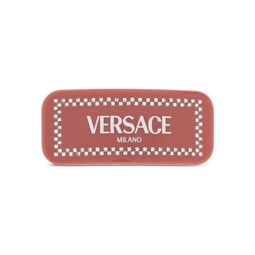 VERSACE Латунь Заколки для волос Женские Лососевый Розовый