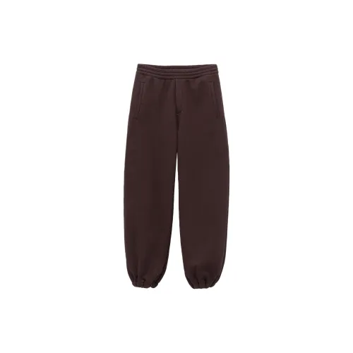 Alexander McQueen Вязаные тренировочные брюки мужские коричневые