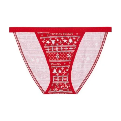 Victoria's Secret Женское нижнее белье 1 упаковка красный с принтом