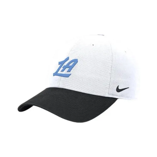 Nike 100% хлопок Кепки Унисекс Белый