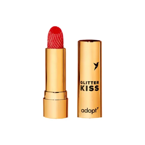ADOPT Блестящий Kiss Помады Golden Искра Легко Смешиваемый Длинный Срок Хранит Цвет Лицо