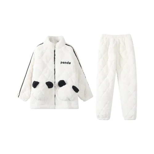 X QINGE Пижамный комплект Женский Белый