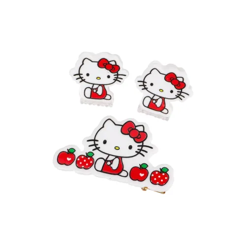 Санрио Hello Kitty Акриловые заколки для волос Женские