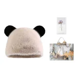 Экрю (Золотая отделка, сумка для покупок + поздравительная открытка)