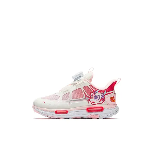 Antakids Детская повседневная обувь Низкий топ Кремовый Розовый/Слоновая кость/Огненно-красный Для дошкольников