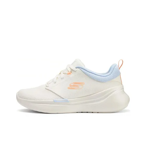 Skechers Vapor Foam Устойчивые к истиранию Низкие Беговые кроссовки Женские Белые Синие Оранжевые