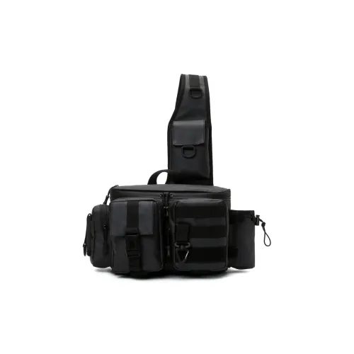 TANLU Рыбалка Шестерня Сумка На открытом воздухе Сумка Оксфорд Черный Унисекс