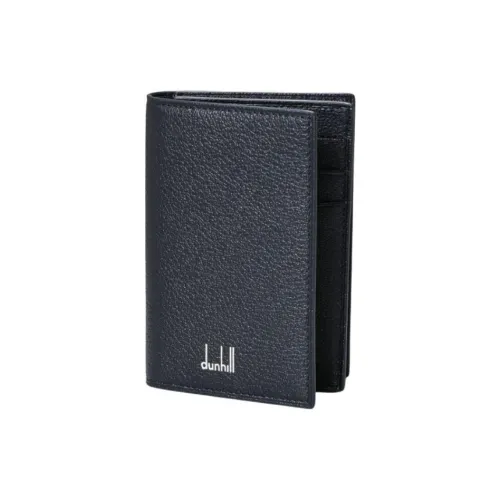 Dunhill Кошелек из козьей кожи Мужской Черный