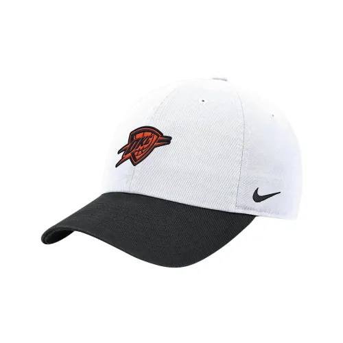 Nike Хлопковые кепки унисекс белые