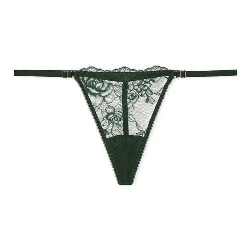 Victoria'S SecretVICTORIA'S Secret 24 Big Show Коллекция VERY Сексуальный Стринг Женские 1 шт Велюр Зеленый