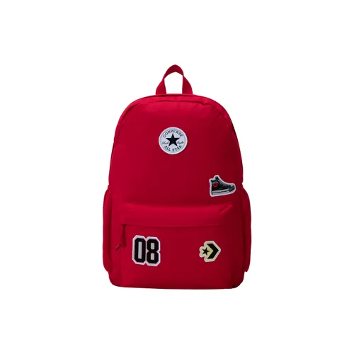 Converse Polyester Backpack Medium Preppy Red Конверс Полиэстер Рюкзак Средний Преппи Красный