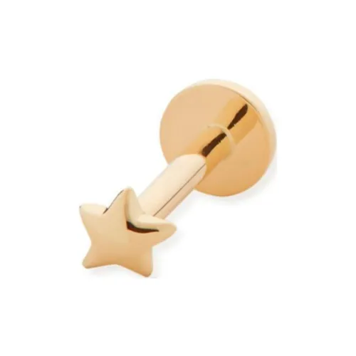 Monica Vinader 14K Gold Серьги-гвоздики Женские Золото