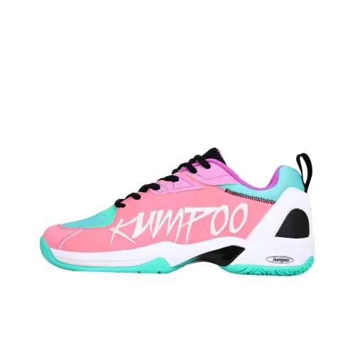 KUMPOO Низкий топ для бадминтона Унисекс Розовый Красный Синий