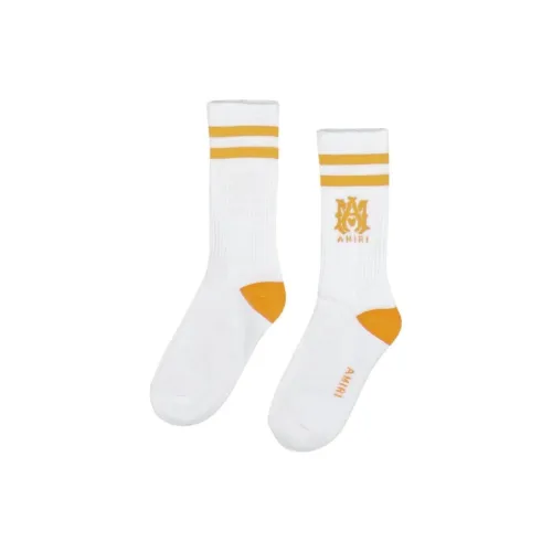 AMIRI Белые унисекс носки MID до икры