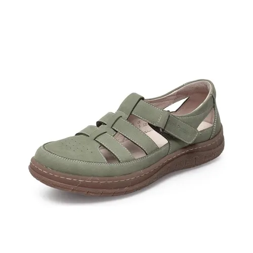 Hush Puppies Eco Friendly Кокос Зеленый Волокно Коллекция Римские Сандалии Женские