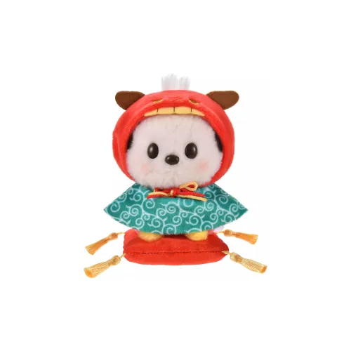 Disney 2025 Год Змеи Весенний фестиваль Микки Маус с большими глазами Кукла Плюшевая кукла 13 см Рекомендуемый рост Tokyo Disney