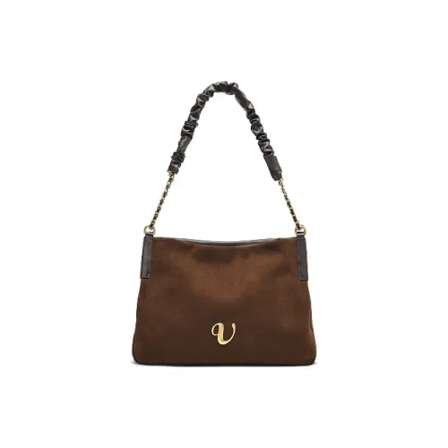 VALUNCICA EUROPHAM Коровья кожа Тоут Сумка Сумка для покупок Сумка для поездок Подмышечная сумка Сумка через плечо Стандартная Женская Карамель