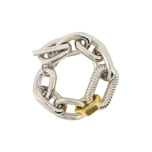 Paco Rabanne Нержавеющая сталь Металл Браслеты Женские Серебристый