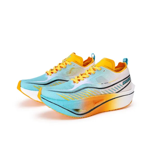 BYLEN Беговые кроссовки Low Top Синий Оранжевый Унисекс