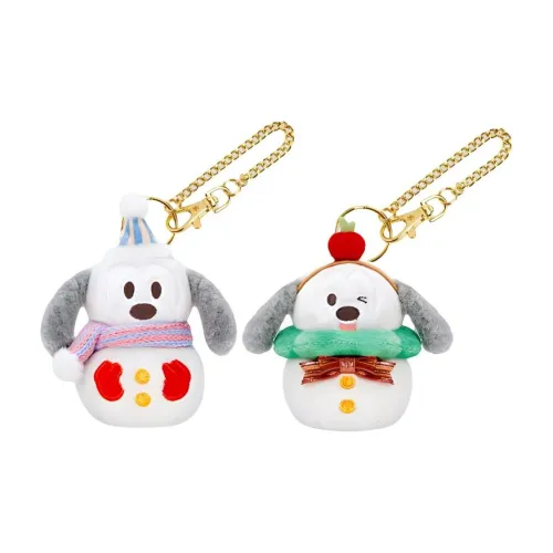 Disney Гуфи Плуто Ключница Кукла Плюшевая Подвеска 8,5 см Высота Шанхайский Дисней