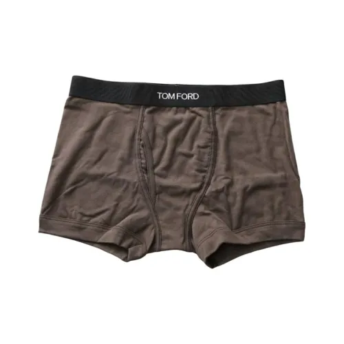 TOM FORD Трусы Мужские 1 Пачка Коричневый
