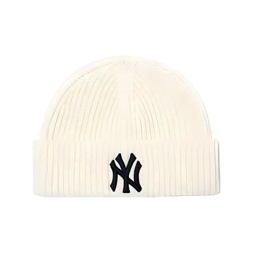 Шапки-бини MLB Base Logo Акрил Унисекс Бежевый