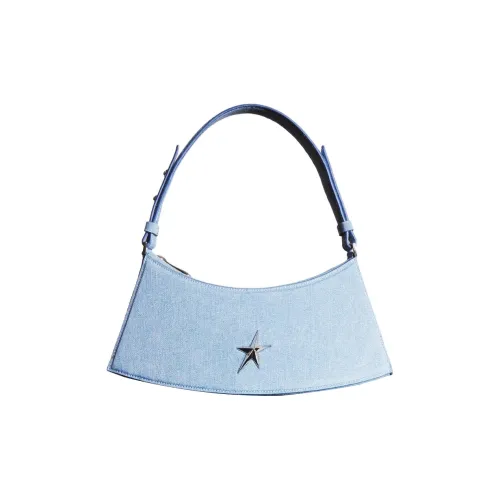 Mugler Хлопок Сумка Женская Джинсовый Синий