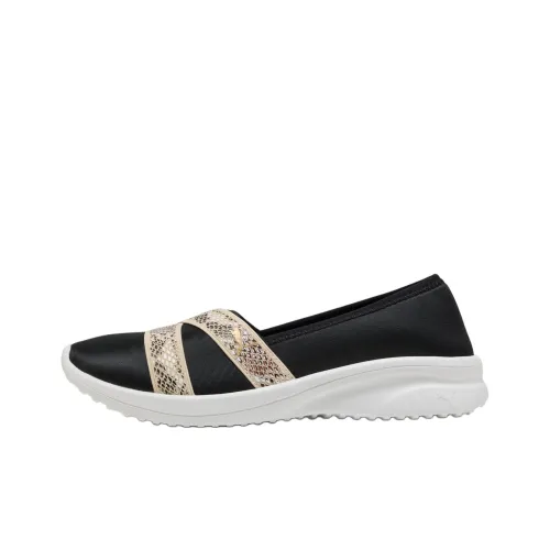 PUMA Adelina Collection Низкий Топ Повседневная Обувь Женская Черное Золото