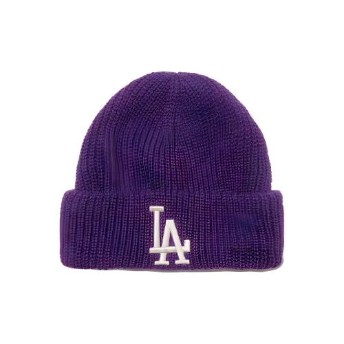 Шапки-бини MLB Base Logo Акрил Унисекс Фиолетовый