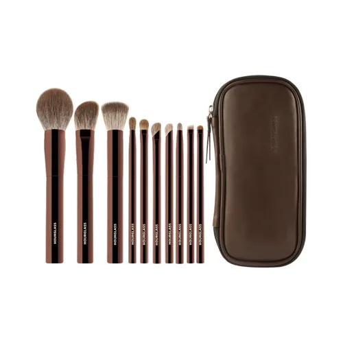 Hourglass Натуральный мех Кисти для макияжа Мягкие и Дружественные к коже Одиннадцать штук Набор