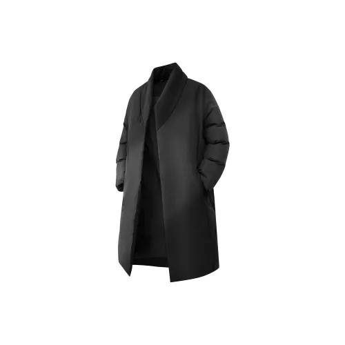 GONGFUSHE Пуховик Унисекс Черный