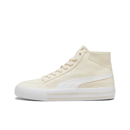 PUMA Court Classic Vulc MID Топ Кеды Мужской Экрю
