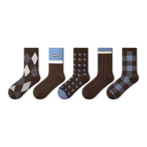 PRIMEET Носки Crew Женские упаковка из 5 пар