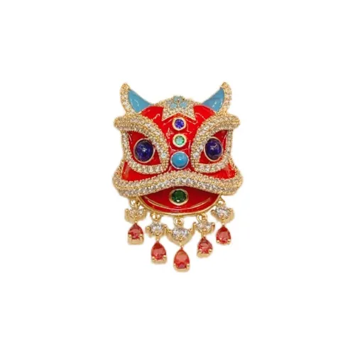 Lockstarfy Циркон Броши Унисекс