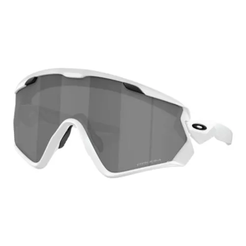 Oakley Nylon Нерегулярная форма Солнцезащитные очки Мужской Белый