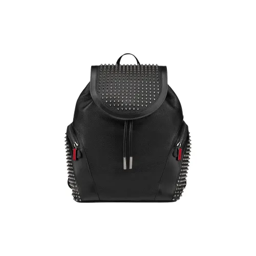 CL LUBOTING Funky Телячья кожа Рюкзак Мужской Черный