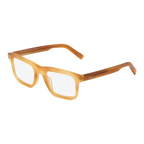 Retrosuperfuture Прямоугольные Оправы для Очков Мужские Желтые