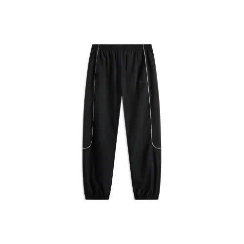 LINING Sports Life Collection Вязаные тренировочные брюки мужские черные