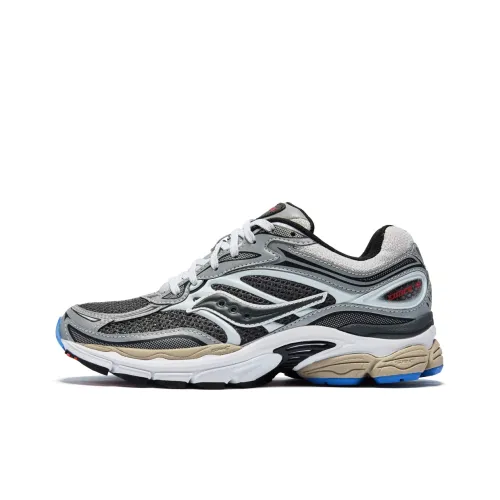 Saucony Pro Grid Omni ALL IN 9 Беговые кроссовки Низкий топ Серый Серебряный Унисекс