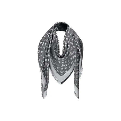 LOUIS VUITTON Шарфы из шерсти и шелка Унисекс