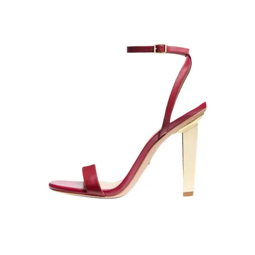 MICHAEL KORS Halle One Strap Sandals 10 см Женские Red