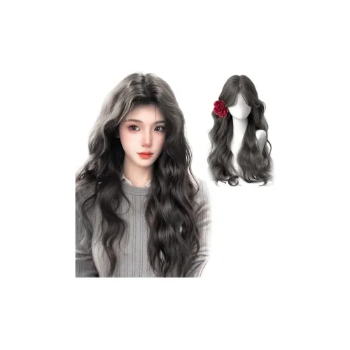 MUYAN Длинный набор париков с кудрявыми волосами для женщин натуральный мокко