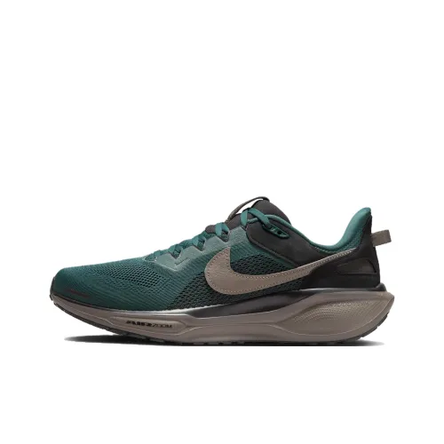 Nike Pegasus 41 Low Топ Беговые кроссовки Мужской Зеленый Черный