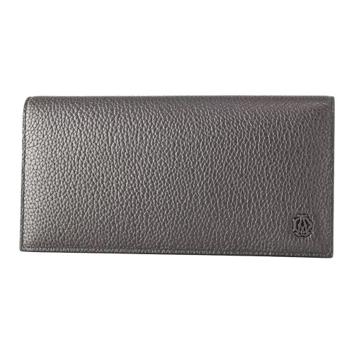 Dunhill GRAIN LEATHER Кошелек Мужской Шоколадно-коричневый