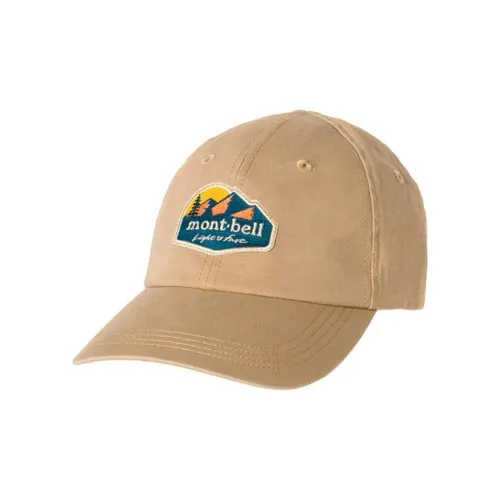 MONTBELL Хлопок Хлопок Полиуретан Кепки Унисекс Коричневый