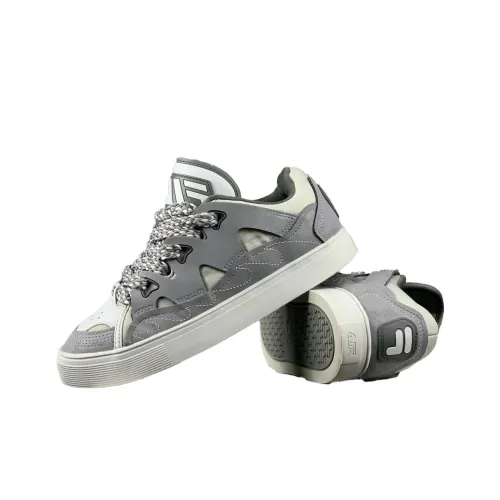 FILA FUSION Casper Low Топ Скейтборд Кроссовки Мужские Серые
